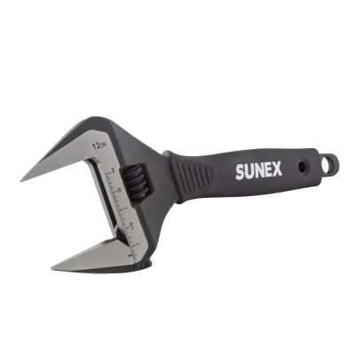 SUN9614 image(0) - SUNEX 12 Inch Wide Jaw Adjustable Wrench 2-5/16 Inch (60mm)