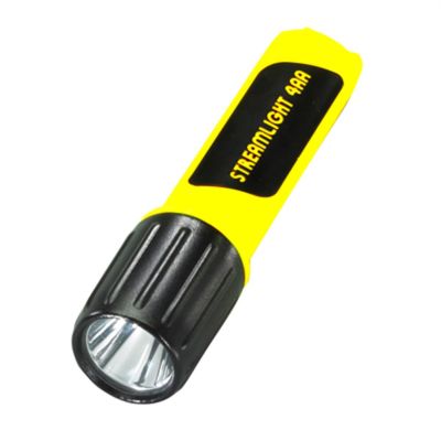 STL68244 image(0) - Streamlight 200 Lumen 4AA Lux Div 2 Flashlight - Alkaline batteries - Clam - Yellow
