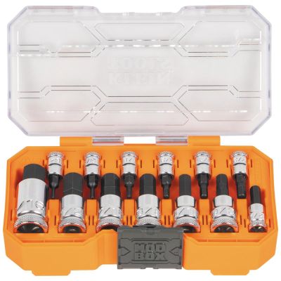 KLE65200 image(0) - Klein Tools Slim-Profile Mini Ratchet Set, 5-Piece