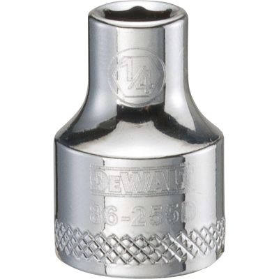 DWTDWMT86255OSP image(0) - DEWALT 001Pc 38Dr Socket-06Pt-1/4