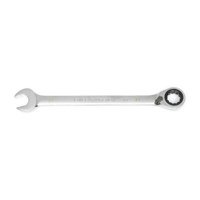 KDT86621 image(0) - GearWrench 21mm 90-Tooth 12 Point Reversible Ratcheting Wrench