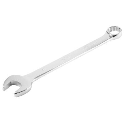 KTI41821 image(0) - K Tool International Wrench 21mm Combination 12 Point 15 Degree Hi Polish