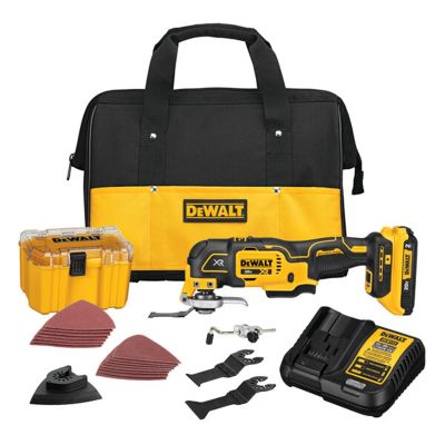 DWTDCS356D1 image(0) - DeWalt 20V MAX* XR Brushless Cordless 3-Speed Oscillating Multi-Tool Kit (2.0 Ah Battery)