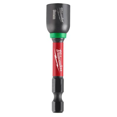 MLW49-66-4609 image(0) - Milwaukee Tool SHOCKWAVE Impact Duty 9MM x 2-9/16 Inch Magnetic Nut Driver Bulk 10