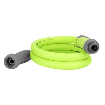 LEGHFZG505YWS image(0) - Legacy Manufacturing Flexzilla® SwivelGrip® Garden Lead-in Hose, 5/8" x 5', 3/4" - 11 1/2 GHT Fittings