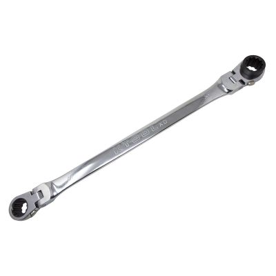 KTIXD12027X30 image(0) - K Tool International Ratcheting Wrench Double Flex 120 Tooth 27mm x 30mm