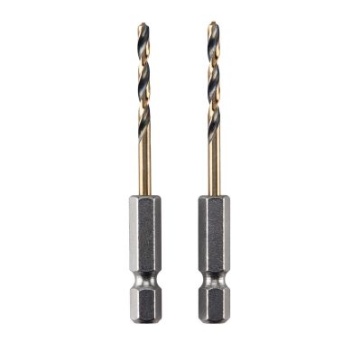 DWTDWA5007 image(0) - DEWALT 7/64" Black And Gold Ir Drill Bit-2Pc
