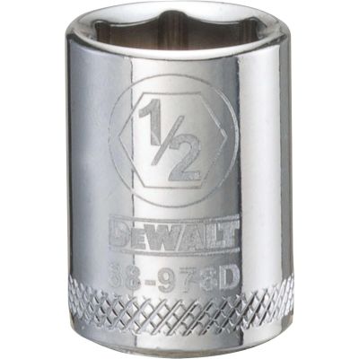 DWTDWMT88978OSP image(0) - DEWALT 001Pc 38Dr Socket-06Pt-1/2