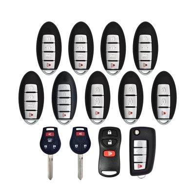 XTL27301236 image(0) - Nitrous Keys Nissan Remotes Starter Bundle (25 Pieces)