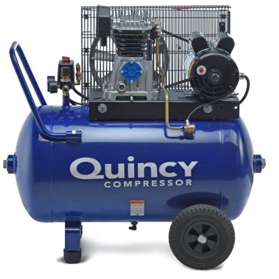 QAC1129740226 image(0) - Quincy Compressors 2 HP 24 Gallon Single-Stage Vertical 115V 1PH Portable Air Compressor - Model Q12124PQ