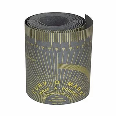SRW14766 image(0) - Jackson Safety X-Large Wrap-A-Round Pipe Ruler - Gray
