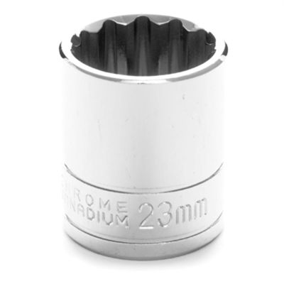 WLMW32823 image(0) - Wilmar Corp. / Performance Tool 1/2" Drive 23mm 12pt Socket
