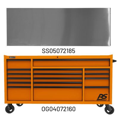 HOMLG04072160 image(0) - 72 in. RS PRO 16-Drawer Roller Cabinet with 24 in. Depth