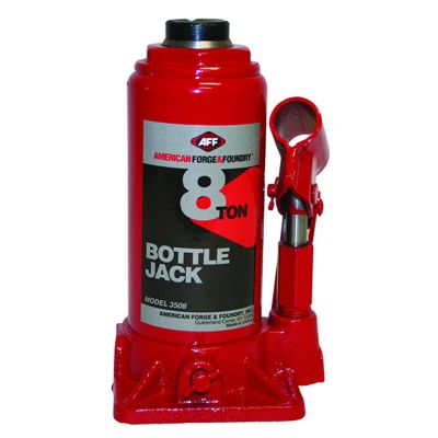 INT3508 image(0) - American Forge & Foundry Bottle Jack - 8 Ton Capacity - Manual - Heavy Duty