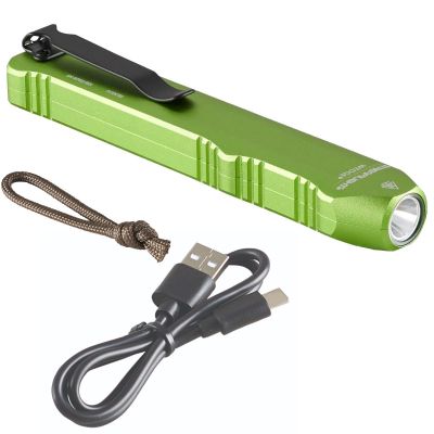 STL88821 image(0) - Streamlight Wedge - Includes USB-C Cord, Lanyard - Box - Lime