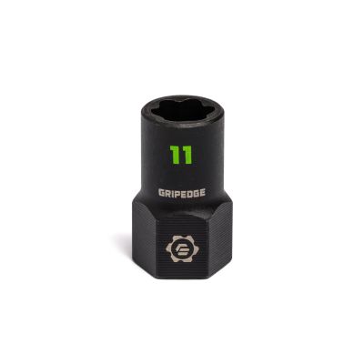GETXBM11 image(0) - Grip Edge Tools 11mm 3/8" Dr RPT Socket Extractor with FORS (Standard Length)