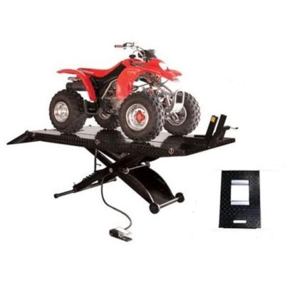 ATEHT-ACL-XLT image(0) - Atlas Automotive Equipment ACL XLT  Air Operated Motorcycle/ATV Lift 1,000 lb. Capacity  (WILL CALL)
