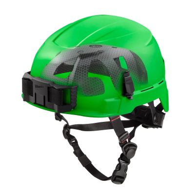 MLW48-73-1357 image(0) - Milwaukee Tool BOLT Green Safety Helmet with IMPACT ARMOR Liner (USA) - Type 2, Class E