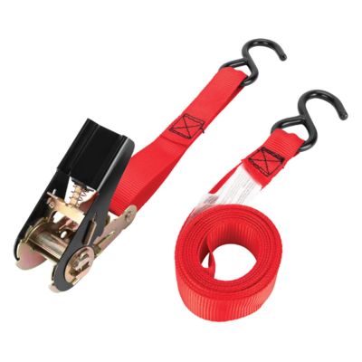 WLMW1870 image(0) - Wilmar Corp. / Performance Tool 4pk 1" x 10' Tie Down Straps