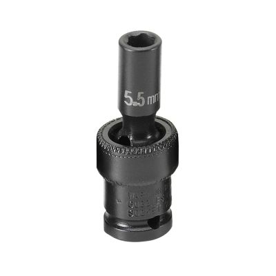 GRE955UMS image(0) - Grey Pneumatic 1/4" Surface Drive x 5.5mm Standard Universal Socket