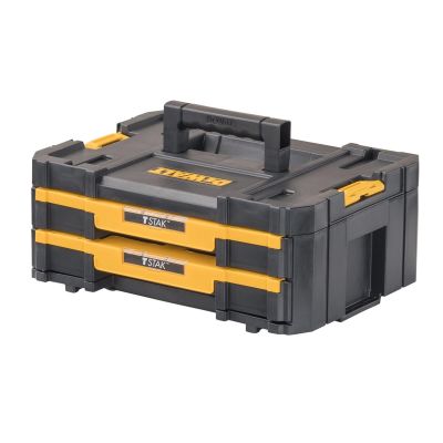 DWTDWST17804 image(0) - DEWALT Tstak Tool Storage Organizer, Double Drawers