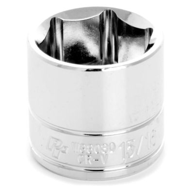 WLMW38030 image(0) - Wilmar Corp. / Performance Tool 3/8" Drive 15/16" 6pt Socket