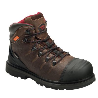 FSIA7591-8.5W image(0) - Avenger Hammer Series - Men's Boots - Carbon Nano-Fiber Toe - IC|EH|SR|PR|MT - Brown/Black - Size: 8.5W