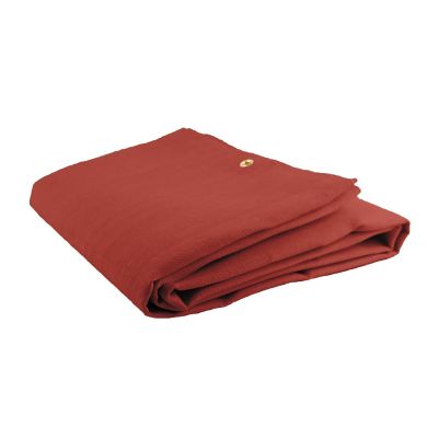 SRW36156 image(0) - Jackson Safety Welding Blanket - Silicone Coated Fiberglass - Weight (per sq. yd.) 32 oz - Thickness 0.04" - Red - 6' x 6'