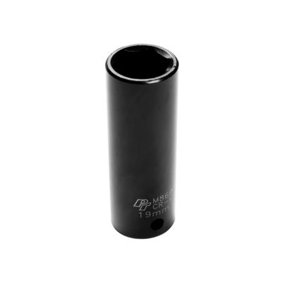 WLMM869 image(0) - Wilmar Corp. / Performance Tool 1/2" Drive 19mm 6pt Deep Impact Socket