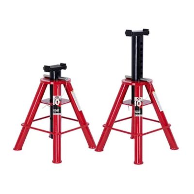 INT3309B image(0) - American Forge & Foundry AFF - Jack Stands - 10 Ton Capacity - Pin Style - Medium Lift - Pair