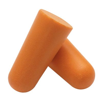 SRW67210 image(0) - Jackson Safety Earplugs - H10 Disposable - Uncorded - Orange - NRR 31 - (200 Pair Per Dispenser Box)