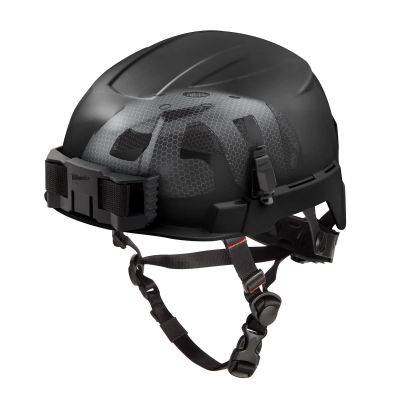 MLW48-73-1361 image(0) - Milwaukee Tool BOLT Black Safety Helmet with IMPACT ARMOR Liner (USA) - Type 2, Class E