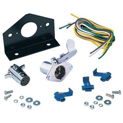 HPK48285 image(0) - Hopkins Manufacturing 4-POLE ROUND CONNECTOR KIT