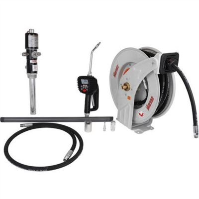 MILZE1730K-55-500 image(0) - Zeeline by Milton ZE1730K-55-500 - 5:1 Eco Series Pump Kit 55-Gal w/reel & preset meter
