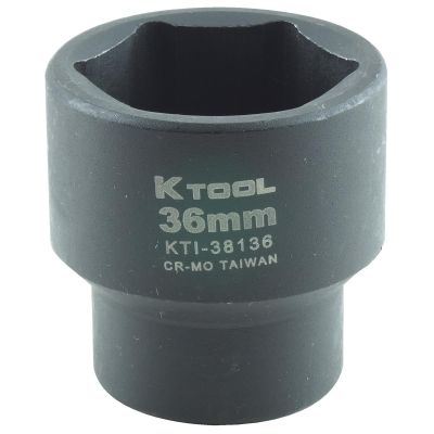KTI38135 image(0) - K Tool International SOC IMP MET 1/2 DR 35MM