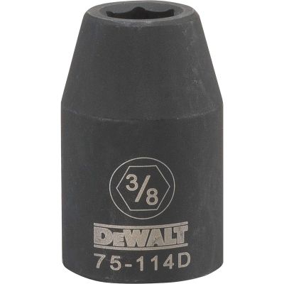 DWTDWMT75114OSP image(0) - DEWALT Dwmt 6Pt 1/2In Dr Im Skt 3/8In SAE