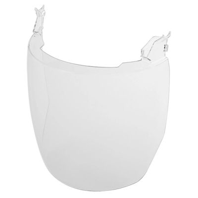 MLW48-73-1445 image(0) - Milwaukee Tool 10pk Clear Face Shield Replacement Lenses (No-brim Helmet Only Mount)