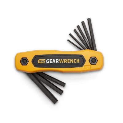 KDT83508 image(0) - GearWrench 8 Piece Torx Folding Hex Key Set