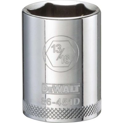 DWTDWMT86451OSP image(0) - DEWALT 001Pc 12Dr Socket-06Pt-13/16