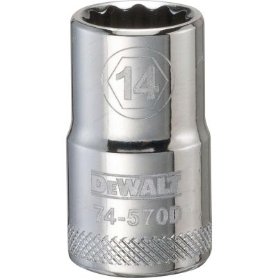 DWTDWMT74570OSP image(0) - DEWALT 001Pc 12Dr Socket-12Pt-14