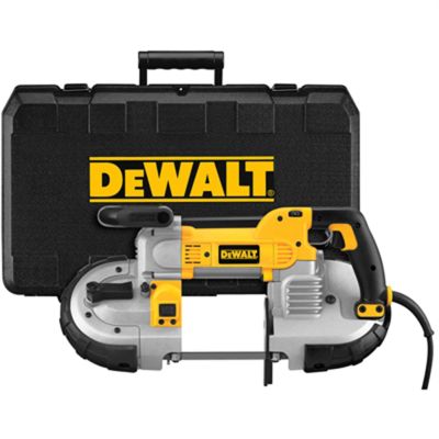DWTDWM120K image(0) - DeWalt Portable Band Saw, Deep Cut, 10 amp, 5-in. Kit