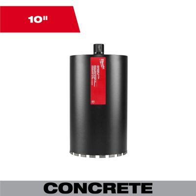 MLW48-17-5100 image(0) - Milwaukee Tool 10 Inch DIAMOND ULTRA Wet Core Bit