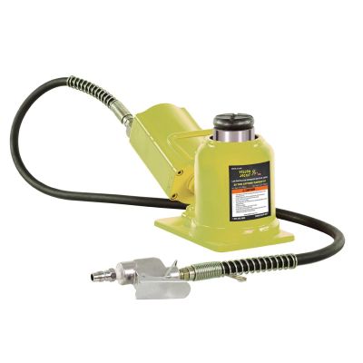 ESC10399 image(0) - ESCO Yellow Jackit 20 Ton Air Hydraulic Bottle Jack