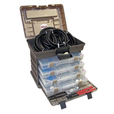 SRRAC1387 image(0) - S.U.R.&R. Deluxe A/C Line Repair Kit - 47 Pieces plus 20 feet Hose