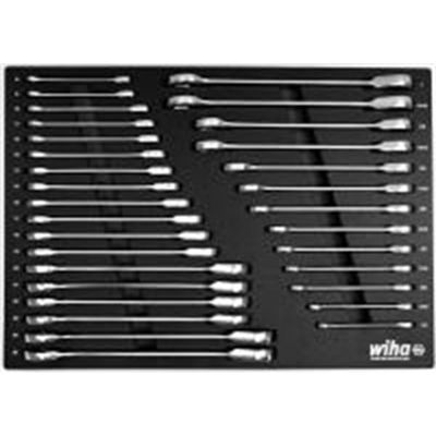WIH30392 image(0) - Wiha Tools Set Includes - Inch 1/4, 5/16, 3/8, 7/16, 1/2, 9/16, 5/8, 11/16, 3/4, 13/16, 7/8, 15/16, 1&rdquo; | Metric 8, 9, 10, 11, 12, 13, 14, 15, 16, 17, 18, 19, 20, 21, 22, 23, 24, 25mm