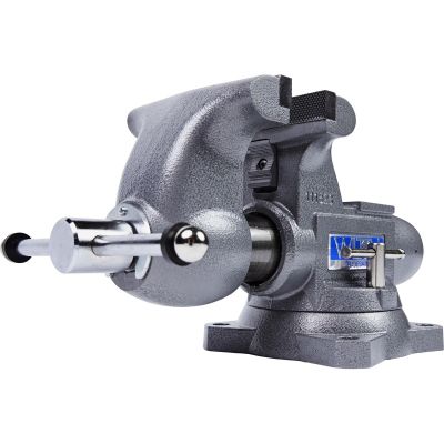 WIL28807 image(0) - Wilton 1765 - Tradesman 6-1/2&rdquo; Round Channel Vise with Swivel Base