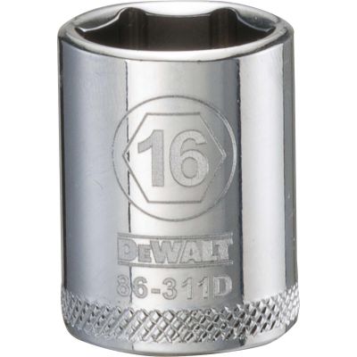 DWTDWMT86311OSP image(0) - DEWALT 001Pc 38Dr Socket-06Pt-16