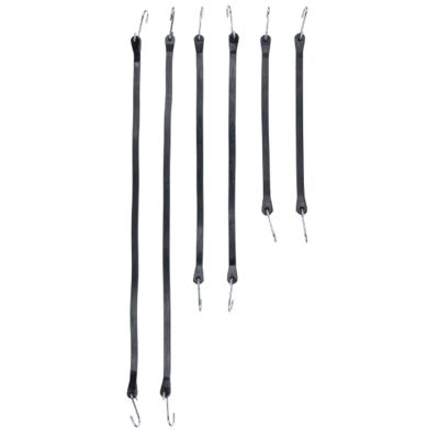 WLMW1891 image(0) - Wilmar Corp. / Performance Tool 6 Piece EPDM Tarp Strap Assortment