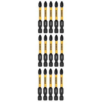 DWTDWAF2PH2IR15 image(0) - DEWALT 2.25In Phillips #2 Flextorq 15Pk