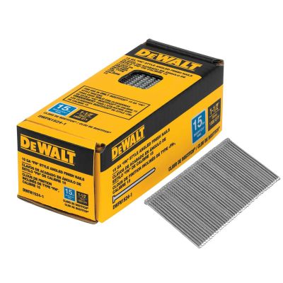 DWTDWFN1524-1 image(0) - DEWALT 15Ga 1-1/2In Fn Style Finish Nails 1M
